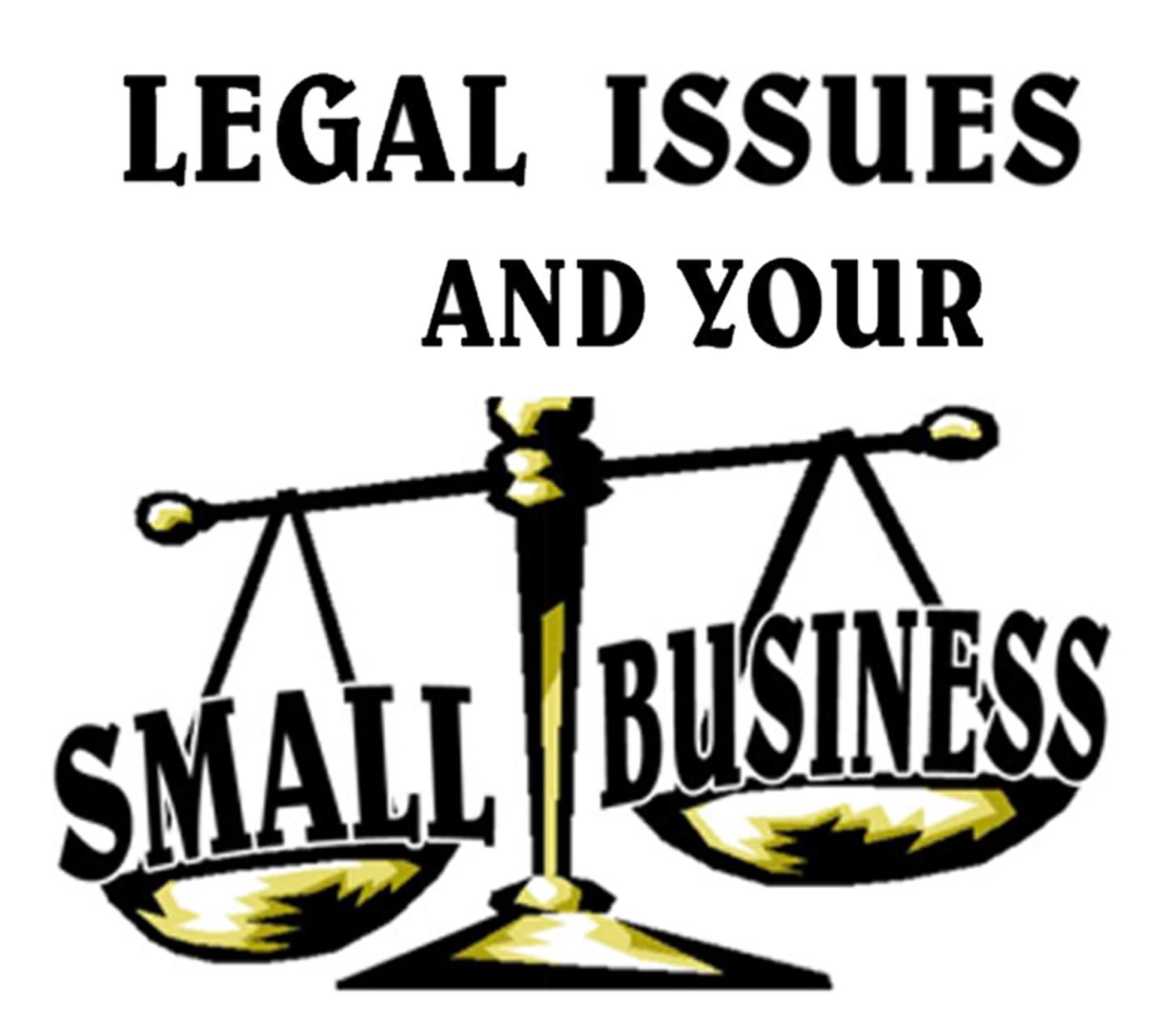 Legal to Business. Legal issues